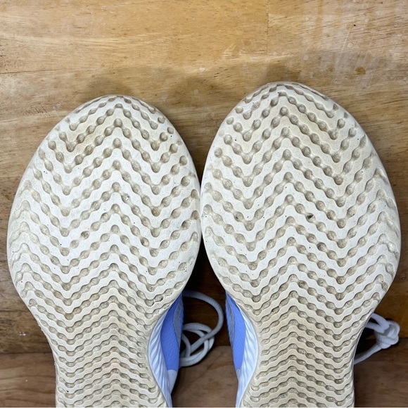 Nike Revolution 5 Womens Size 6.5 (5Y) Running Shoes Sneakers Thistle Blue/White - Picture 8 of 9